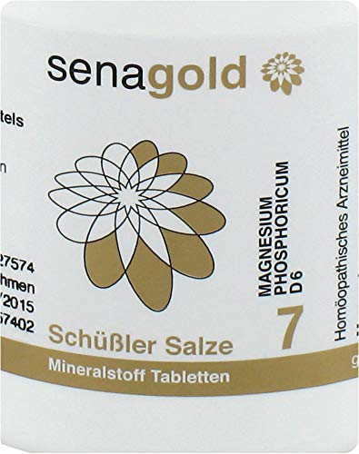 Schuessler salts No. 7 | Magnesium phosphoricum D6 | tablets | gluten-free (1000 pieces) 1000 pieces (pack of 1) - NewNest Australia
