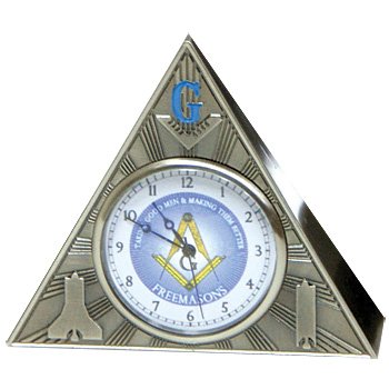 NewNest Australia - Sigma Impex P-284 Masonic Desk Clock 