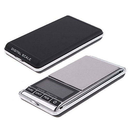 Mini Chrome 200g by 0.01gm Digital Jewerly Pocket Gram Scale - NewNest Australia