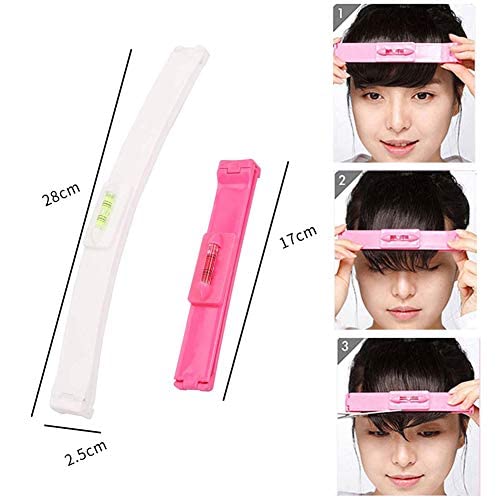 Clip Cut Tool Hair, Professional DIY Home Trimmer Styling Clip Comb Hairstyle Typing Trim Tool Accurate Trimmer Fringe Hair Cutting Barrettes Hairpins, for Kids Women Haircut Shears Thinning - NewNest Australia
