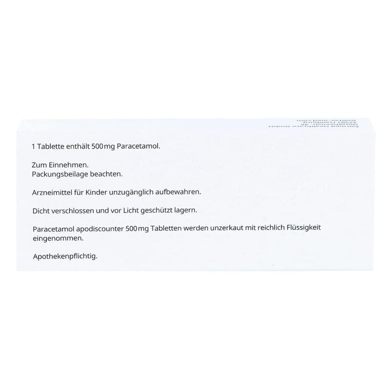 Paracetamol 500 mg tablets for fever and pain 20 pieces - NewNest Australia