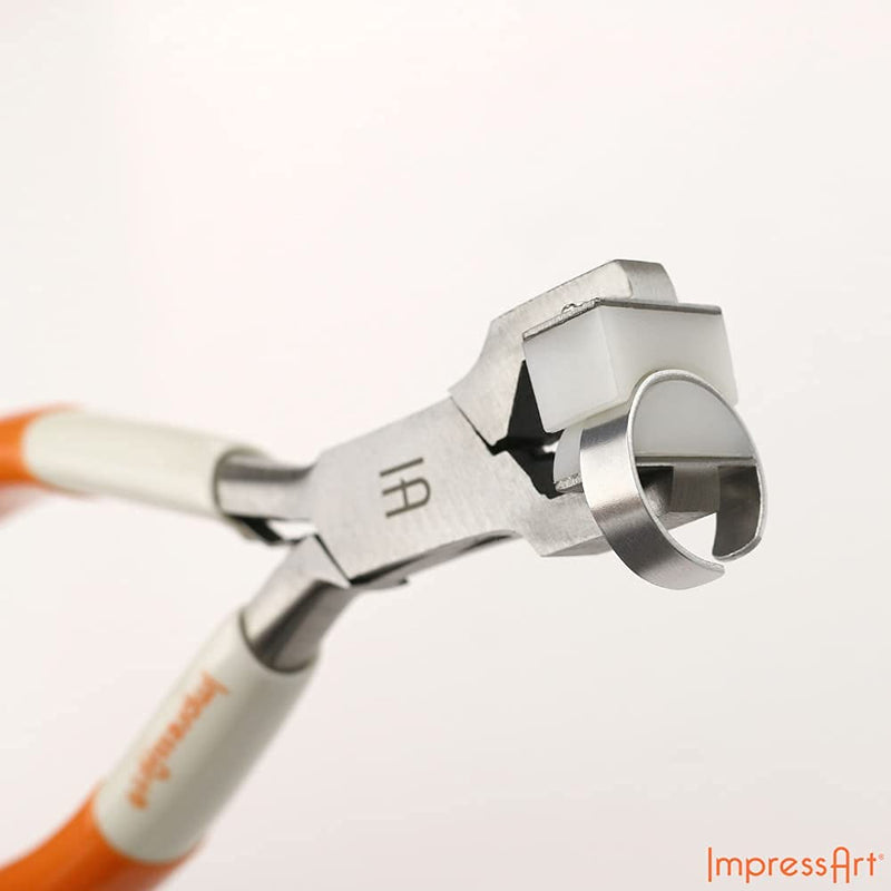 ImpressArt - Ring Making Kit for Jewelry Making, Bending and Wrapping Metal Tool Includes 8 Metal Ring Blanks Ring Bending Kit - NewNest Australia