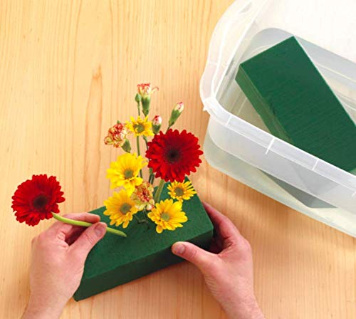 Floral Foam Blocks | Florist Flower Styrofoam Green Bricks Applied Dry or Wet | Set of 2 - NewNest Australia