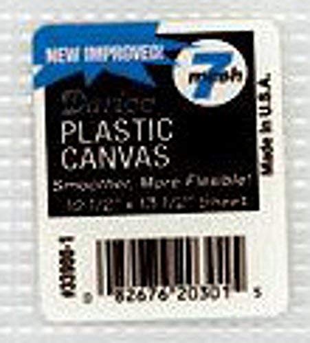 4-Pack of Darice Mesh Plastic Canvas - Clear - 10.5 x 13.5 - NewNest Australia