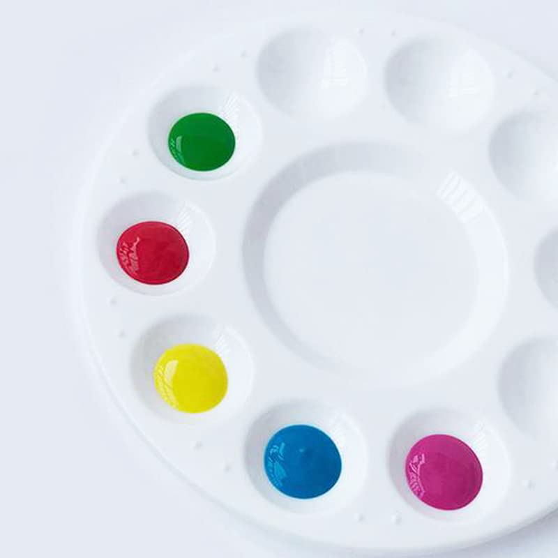 1 Pcs Paint Tray Palette, Paint Palette, White Paint Tray for Kids, Plastic Palette for Paint Supplies - NewNest Australia