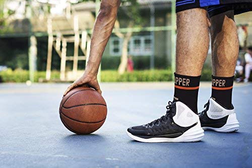 Thx4COPPER Infused Compression Ankle Brace, Silicone Ankle Sleeve Support, Pain Relief from Plantar Fasciitis, Achilles Tendonitis- Reduce Foot Swelling & Prevent Ankle Injuries Large - NewNest Australia