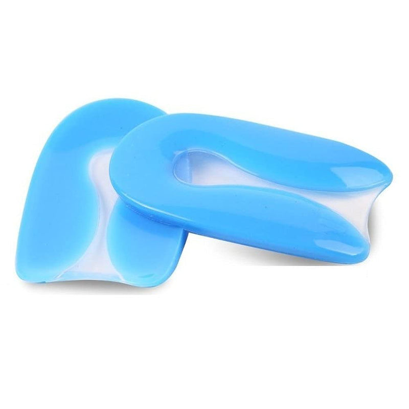 PEDIMEND U-Shaped Silicone Gel Heel Cup – Heel Protector - Heel Spur Cushion Pad - Shoe Inserts Insole - Pain Relieve Spur Pads - Insole for Metatarsal Pain/Arch Pain – Unisex - Foot Care (UK: 6-11) UK: 6-11 - NewNest Australia