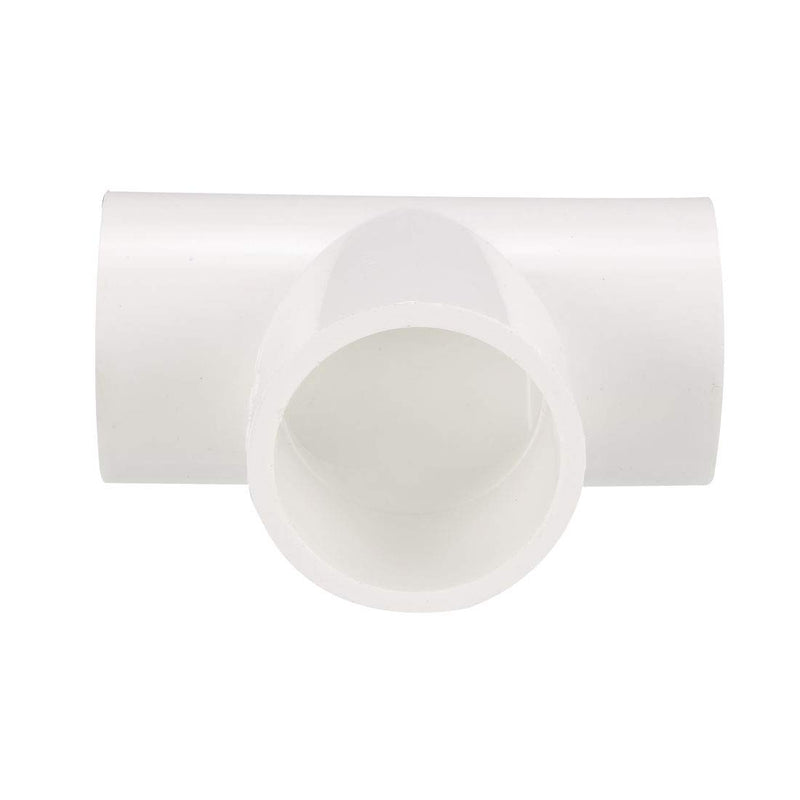 uxcell 32mm Slip Tee PVC Pipe Fitting T-Shaped Coupling Connector 2 Pcs - NewNest Australia