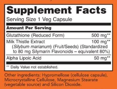Now Foods, Glutathione, 500 mg, 60 Vegan Capsules - NewNest Australia
