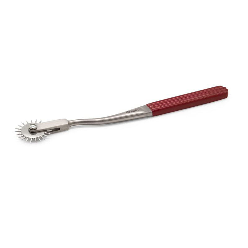 serrated wheel | nerve wheel | Needle wheel | Wartenberg | Sensitivity test | Neurotest | STAINLESS STEEL | color metallic | red - NewNest Australia