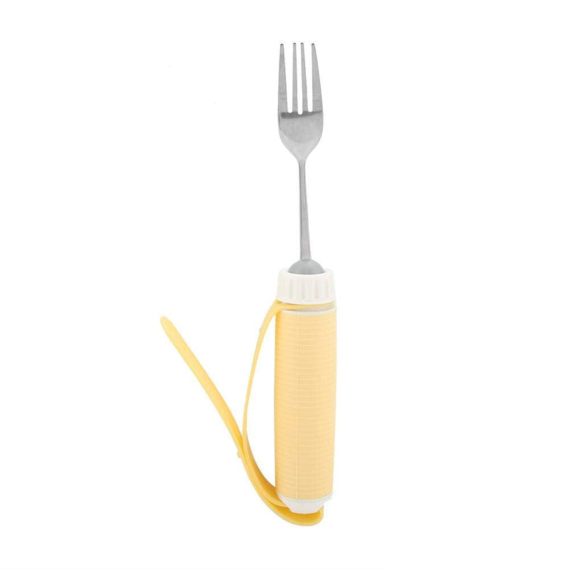 Duokon Auxiliary Meal Spoon Set For Elderly People, Adjustable Silicone Strap, Non-Slip Handle, 360 Degree Rotation, Disabled Patients, Elderly, Gift For Arthritis Betro - NewNest Australia