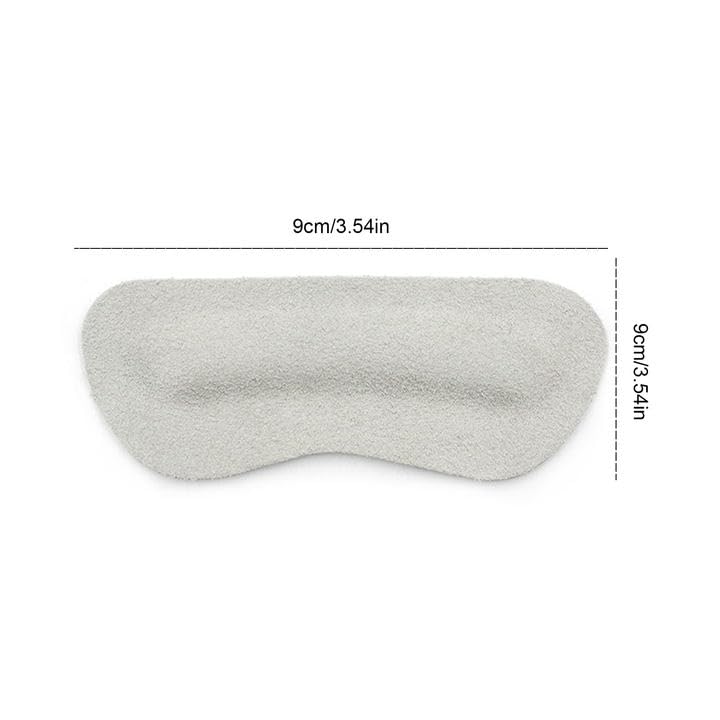 Tshaoun 8 Pairs Of Non-Slip Shoe Pads, Non-Slip Stickers, Heel Protection, Heel Pads, Leather Heel Holder, Self-Adhesive, Against Rubbing And Blisters, Heel Holder (Grey) - NewNest Australia
