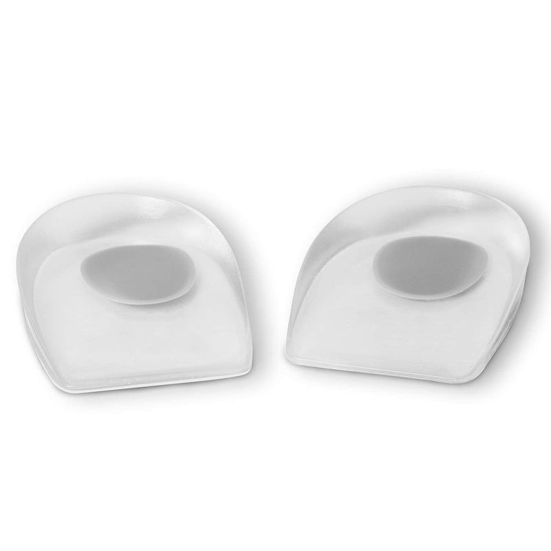 1 PAIR - FUCHSI gel heel cushion size. M | against heel spurs, Achilles pain, plantar fasciitis plantar fascia | Orthopedic silicone heel caps heel pads for relief | for shoe sizes 39-42 - NewNest Australia