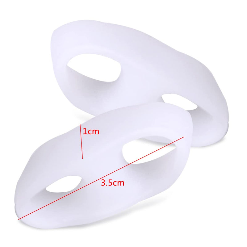 feifanshop 4 x silicone toe separators small toe friction protection toe separator hallux valgus - NewNest Australia