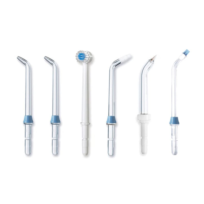 Jerilla 6 Piece Oral Irrigator Nozzle Set Replacement Nozzle Tips Compatible with Waterpik Water Flosser WP-100 WP-250 WP-450 WP-560 WP-660 WP-811 WP-900 WP-940 - NewNest Australia