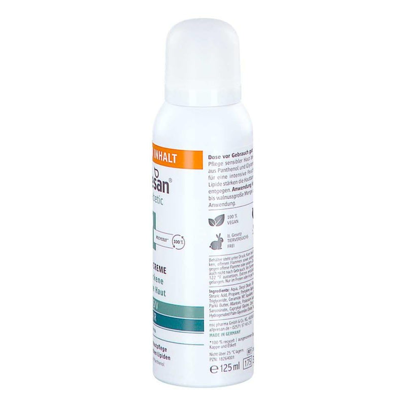 Allpresan Diabetic foam cream INTENSIVE + REPAIR without urea 125 ml - NewNest Australia