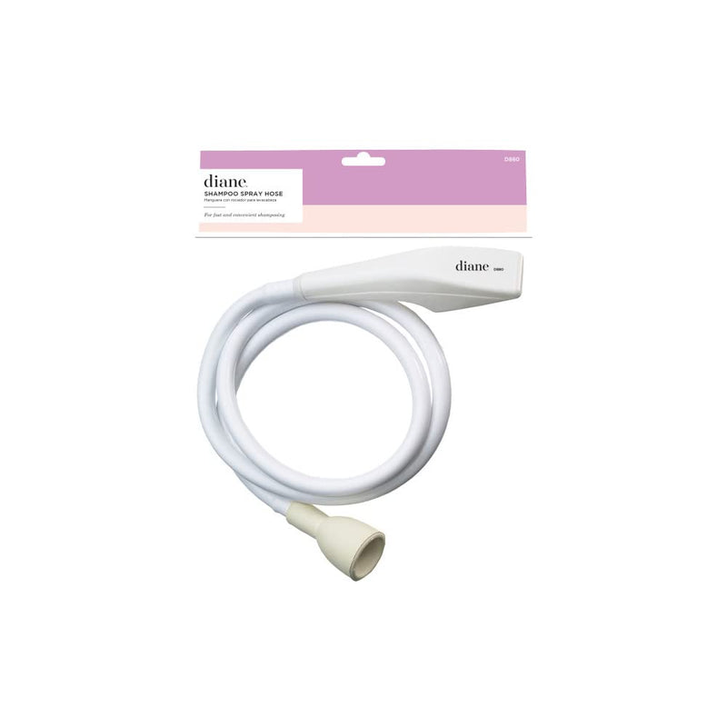 Diane Portable Shampoo Spray Hose – Sink Hose Nozzle for Washing Hair – 43” – White – D880 - NewNest Australia