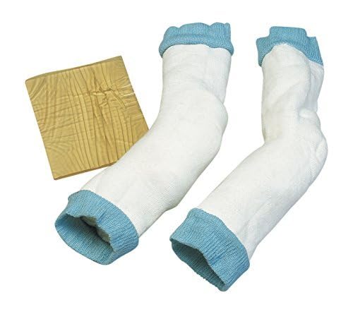 Rolyan Elbow / Heel Protection, Pair Medium/Large 11 Inch Heel Or Elbow Sleeves With Gel Pad Protects Skin And Reduces Pressure, Knit Support Prevents Ulceration, Elbow Protection - NewNest Australia