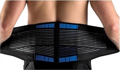 Body And Base Adjustable Neoprene Double Pull Lumbar Support Lower Back Belt Brace - Back Pain/Slipped Disc Pain Relief - 5 Sizes, X-Large 36-40 Inch (3X-Large (48-51 inches) 3X-Large (48-51 inches - NewNest Australia