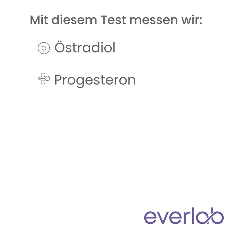 EVERLAB estrogen dominance test – measure free estradiol & progesterone quickly and easily | Saliva test| Self-test for home - NewNest Australia