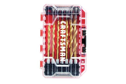 CRAFTSMAN Drill Bit Set/ Screwdriver Set 21-Piece Titanium (CMAM3211) - NewNest Australia