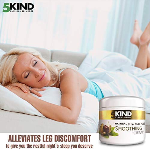 Professional Varicose Veins Cream (200ml) - Varicose Veins Treatment for Legs - Horse Chestnut Cream for Varicose Veins - Over 7 Natural Active Ingredients - Spider Vein Cream - by 5Kind - NewNest Australia