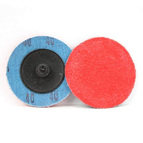 BHA Premium Ceramic Quick Change Sanding Discs Type R Male - Roll On 2", 40 Grit - 25 Pack - NewNest Australia