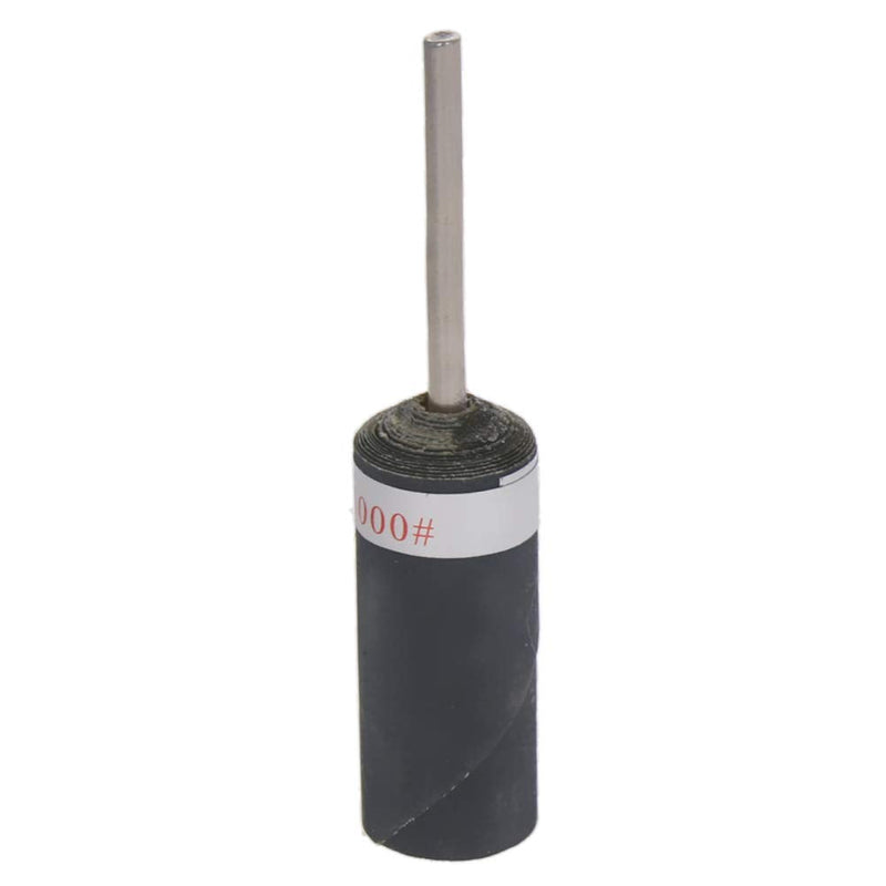 Utoolmart Sandpaper Sticks Cylinder Abrasive Polishing Grinding Mounted Point 1000 Grits 2 Pcs - NewNest Australia