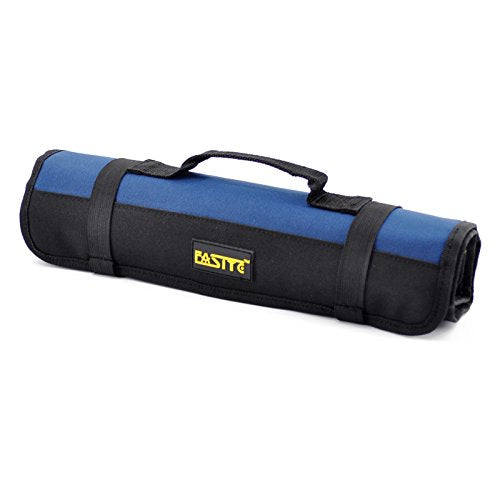 FASITE PTN028B 35- Pockets Socket Tool Roll Pouch Small Tool Bag, Blue - NewNest Australia