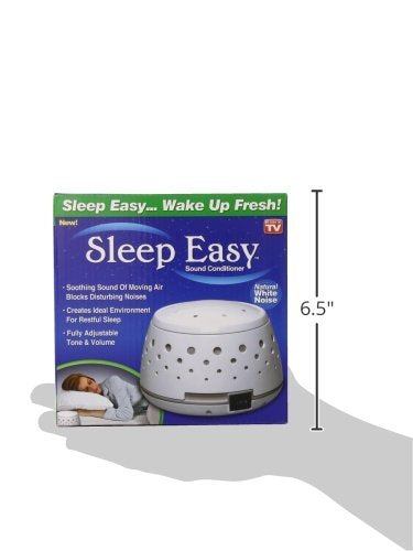 Sleep Easy Sound Conditioner, White Noise Machine Featuring Non Looping Soothing Natural Sound of Flowing Air from a Real Fan 1 Count (Pack of 1) - NewNest Australia