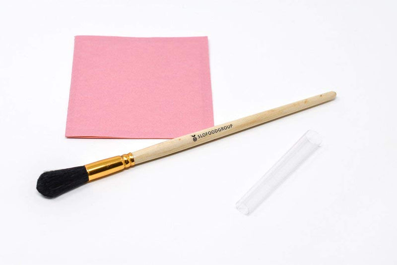 Slofoodgroup Gilding Brush, Gold Duster Brush Round Oval (Size 2) - NewNest Australia