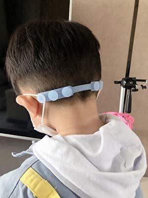 Neck Mask Holder Mask Ear Savers Ear Savers for Face Masks Mask Holder to Protect Ears Mask Strap for Back of Head Mask Ear Protectors for Adults Mask Holder Around Neck Silicone 6 Pack - NewNest Australia