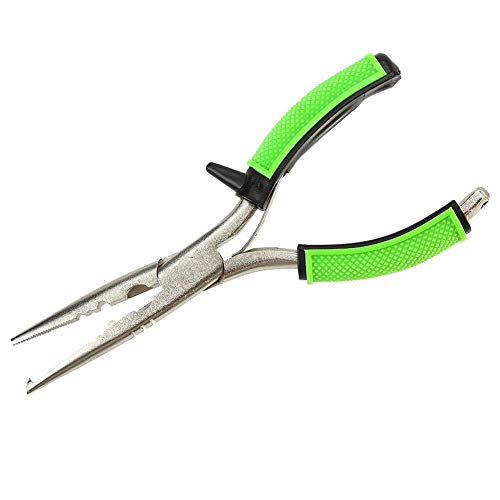 Dilwe Fishing Plier, 1PC Rubber Handle Fishing Gripper Hook Remover Line Cutter Fishing Accessory - NewNest Australia