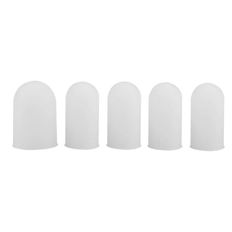 5pcs Silicone Finger Cots Thumbs Cover Protector Fingertip Cots Caps for Heat Cooking Baking Barbecue - NewNest Australia