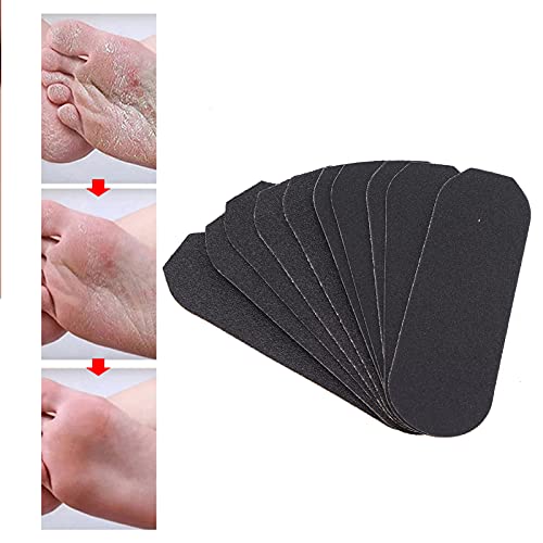 Foot File Refills, 10 Pieces Sandpaper Replacement Foot File Foot Rasp Pedicure Sandpaper Replacement Pads Easy Feet Scrubber For Double Sided Foot Rasp File - NewNest Australia