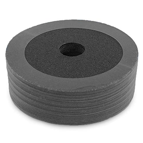 BHA Silicon Carbide Resin Fiber Sanding and Grinding Discs, 4.5” x 7/8” Arbor Hole - 25 Pack (60Grit) 60 Grit - NewNest Australia