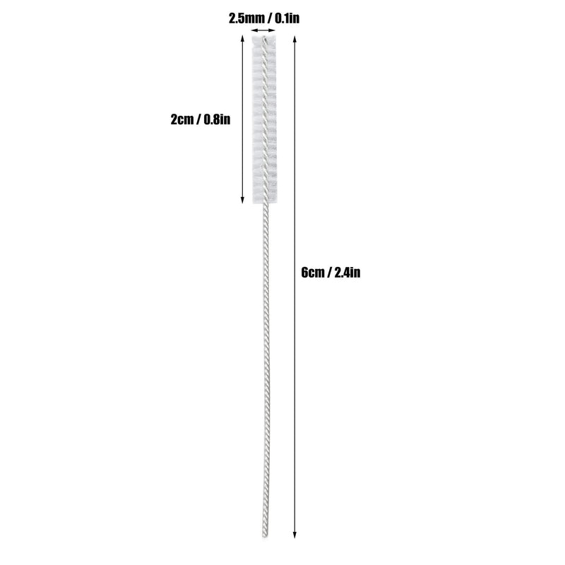 Pack Of 10 2.5 Mm Hearing Aid Cleaning Kits, Cleaning Brush For Hearing Aids, Hearing Aid Fan Brush, Professional Nylon Hair Hearing Aid Pipe Cleaning Tool Accessories - NewNest Australia