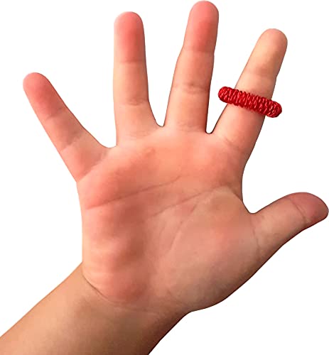 Sensory Rings (10 Piece) - Metal Spiky Fidget Band - for Anxiety, Stress Relief, Kids, Women, Men, Children - Silent Finger Massage Roller - for Acupressure, Home, School, Car and Travel - NewNest Australia