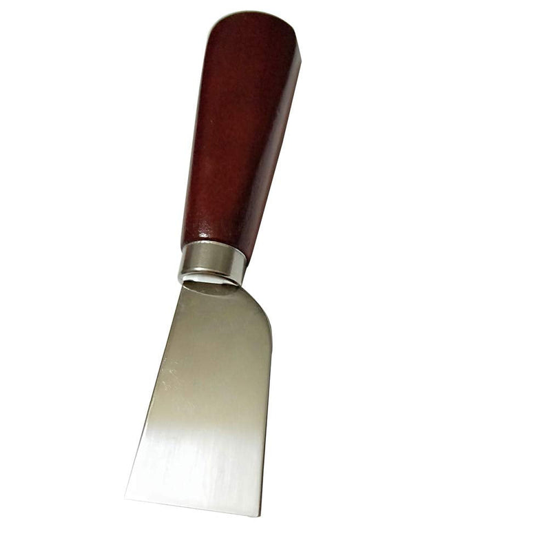 DUJISO Leather Knife Cutting Knife Edging Knife with Wooden Handle Leather Working Knife for DIY Leathercraft Cutting - NewNest Australia