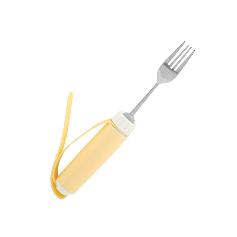 Duokon Auxiliary Meal Spoon Set For Elderly People, Adjustable Silicone Strap, Non-Slip Handle, 360 Degree Rotation, Disabled Patients, Elderly, Gift For Arthritis Betro - NewNest Australia