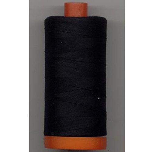 Aurifil A1050-2692 Mako Cotton Thread Solid 50WT 1422Yds Black - NewNest Australia