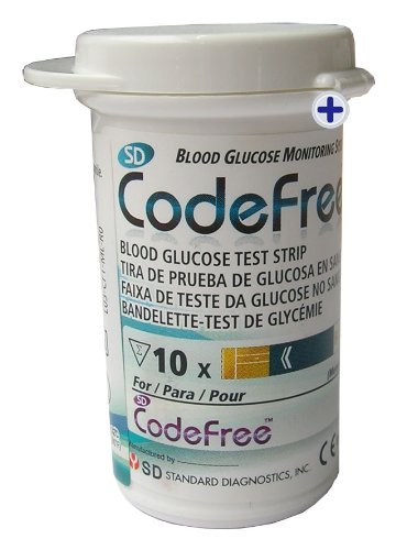 Codefree Blood Glucose Monitor | Diabetes Monitoring Meter Tester | Blood Sugar Testing Kit with Strips, Lancets, Case - in mmol/L 1 Count (Pack of 1) 1 x Complete Pack - NewNest Australia