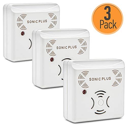 Riddex SonicPlus Ultrasonic Pest Repeller, Plug in with Outlets for Indoor Use | Insect Repellent | Bug Repellents for Home Defense | Protect Against Rodents & Insects | Chemical Free (3 Pack White) - NewNest Australia