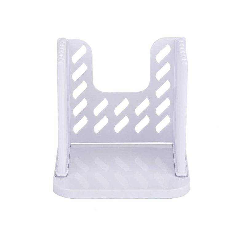 Adjustable Toast Slicer Toast Cutting Guide for Homemade Bread, Plastic Bread Slicer Loaf for Slicing Bread Foldable Kitchen Baking Tools (White) - NewNest Australia
