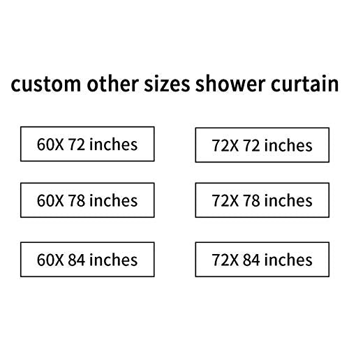 Bear Shower Curtain for Bathroom, Hand Drawn Bear with Forest Trees Birds Animal Black and White Shower Curtain, Funny Shower Curtain, 70X70 in, Shower Curtains Hooks Included 70''W By 70''L - NewNest Australia