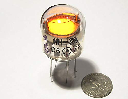 NewNest Australia - IN-28 IN28 ИН-28 Sauron Eye Big Dot Nixie Neon Tube Bulb USSR for DIY 