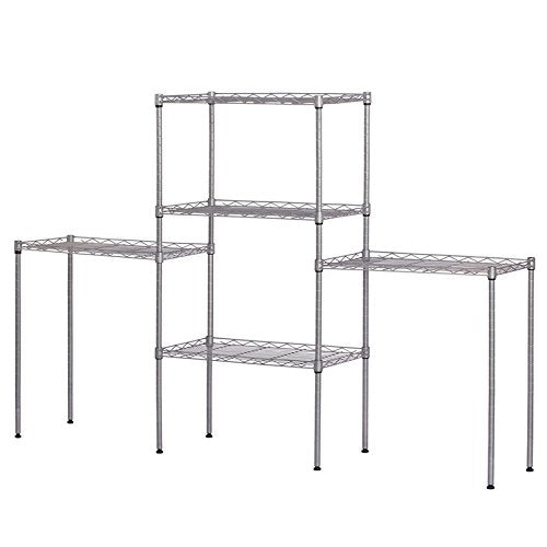 Wire Shelf Clips Shelving Sleeves - 60 Pack Shelf Lock Clips for 1" Post- Shelving Sleeves Replacements for Wire Shelving System - NewNest Australia