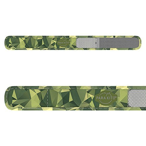 PARA'KITO Mosquito Insect & Bug Repellent Wristband - Waterproof, Outdoor Pest Repeller Bracelet w/ Natural Essential Oils (Adventure) Adventure - NewNest Australia