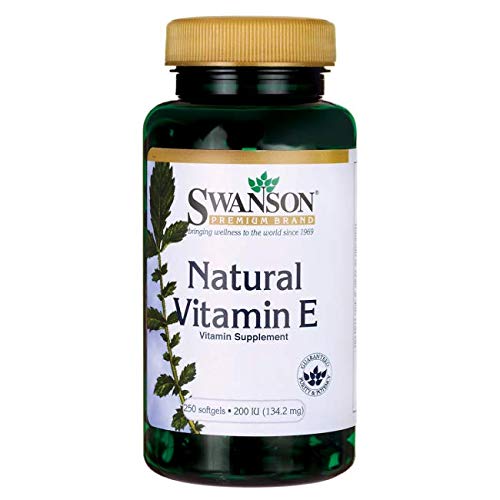 Swanson Natural Vitamin E 200 Iu (134.2 Milligrams) 250 Sgels - NewNest Australia