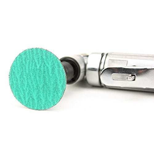 BHA Green Zirconia with Grind Aid Quick Change Sanding Discs Type R Male Roll On, 2" (40 Grit) - 25 Pack 40 grit - NewNest Australia
